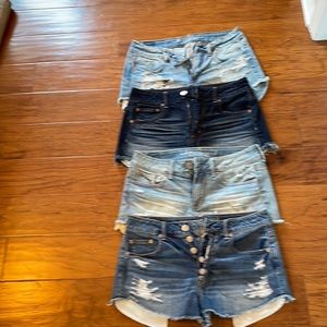 American Eagle for denim shorts size 4